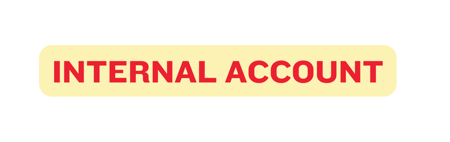 internal account